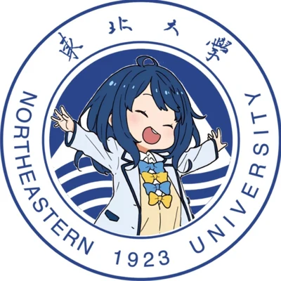 东北大学主题动漫校徽图案